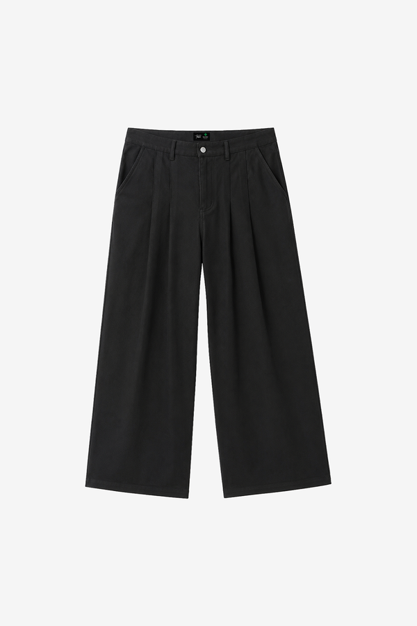 PANTALON BAGGY BARREL "TREBOL" NEGRO TREINO