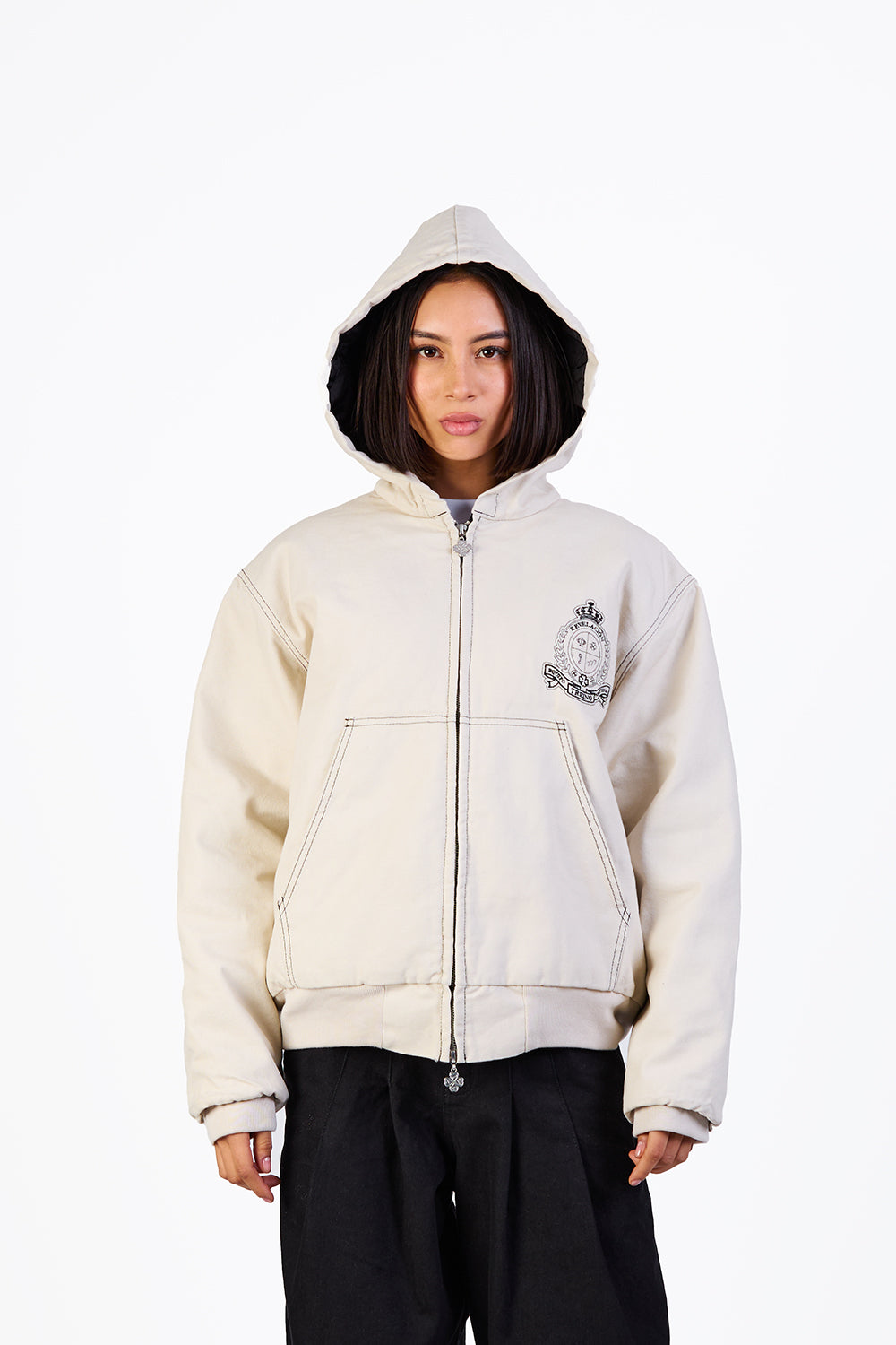 H*様 nvclear bone work jaket XL HOODIE JACKET CANVAS BONE TREINO – TREINO OFICIAL