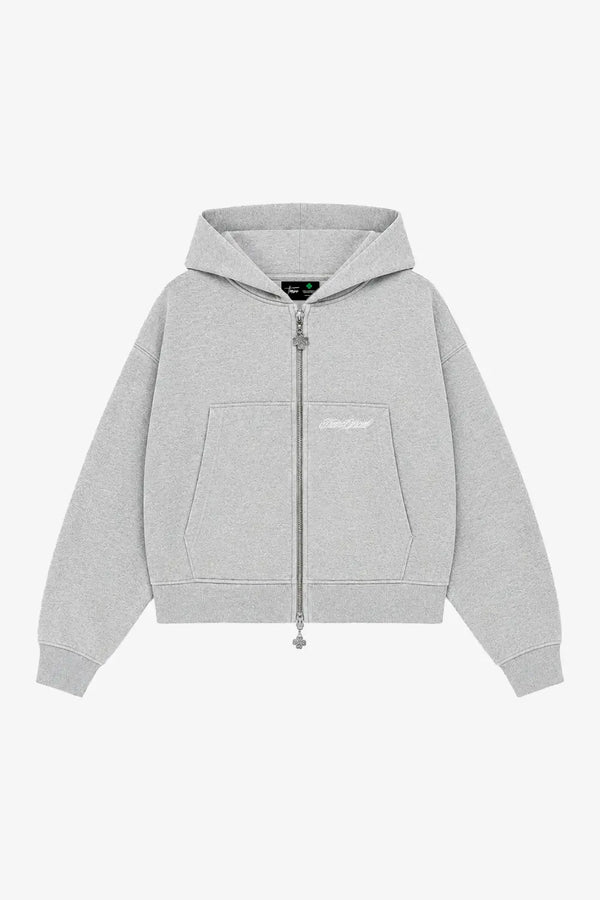 POLERON BOXY HEAVYWEIGHT "TEAM FORTUNA" BIG POCKET GRIS TREINO